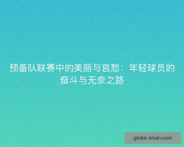 预备队联赛中的美丽与哀愁：年轻球员的奋斗与无奈之路